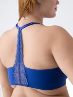 True Body Triangle Lace Racerback Bra - Image 25