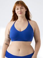 True Body Triangle Lace Racerback Bra - Image 23