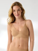 Soft Form V-Neck Adjustable Strap Bra