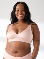 True Body Sheen Unlined Wirefree Bralette