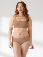 Soft Form Square Neck Adjustable Plunge-Back Bra